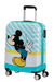 American Tourister Disney Cabin luggage Mickey Blue Kiss