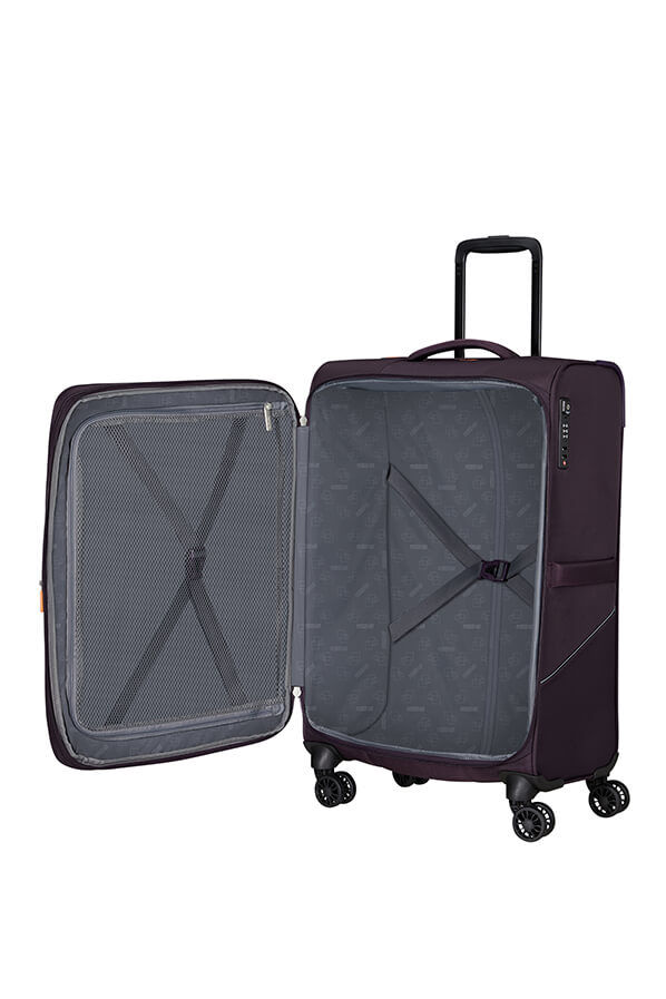 American Tourister SummerRide Spinner M EXP TSA 69cm  Dark Plum
