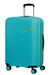 American Tourister Triple Trace Spinner Expandable (4 wheels) 67cm Turquoise/Yellow