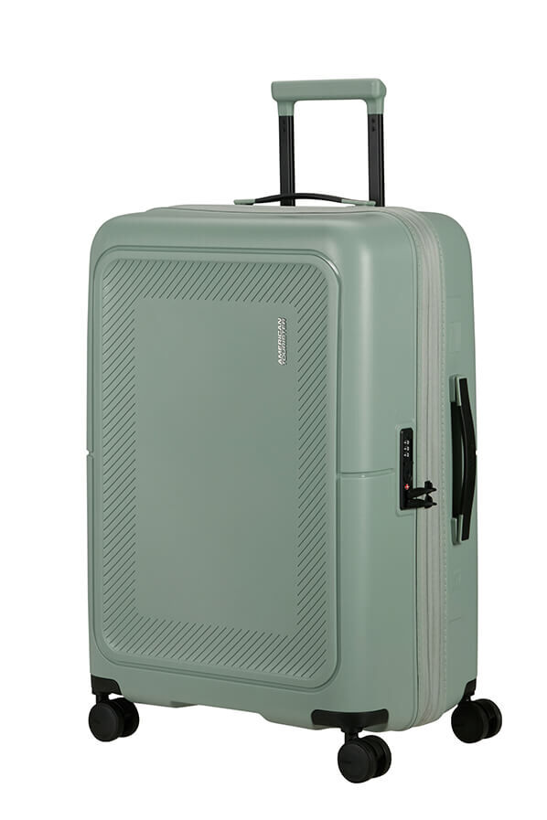 American Tourister DashPop Spinner Expandable TSA 67cm  Iceberg Green