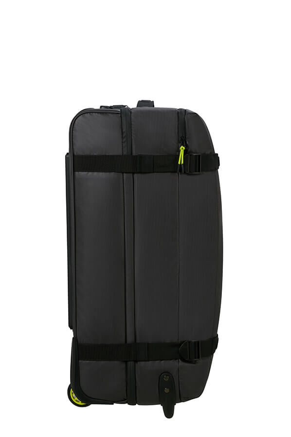 Urban Track Duffle with wheels 68cm Black Rolling Luggage UK