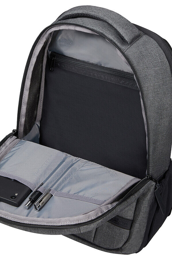 American Tourister Streethero Laptop Backpack 14'  Grey Melange