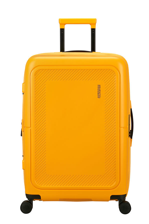 American Tourister DashPop Spinner Expandable TSA 67cm Golden Yellow
