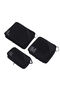 Packing Cubes Set of 3 Packing Cubes | American Tourister American Tourist. Ta Packing Cubes S/M/L  Black/Grey