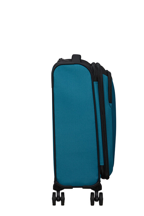 American Tourister Daring Dash Spinner Expandable TSA S  Black/Blue