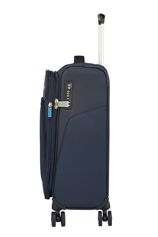 American Tourister Summerfunk Spinner Exp TSA 55cm  Navy