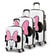 American Tourister Hypertwist Luggage set  Minnie Stripes
