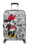 American Tourister Disney Wavebreaker Spinner TSA Disney Fl 67cm  Minnie Comics White