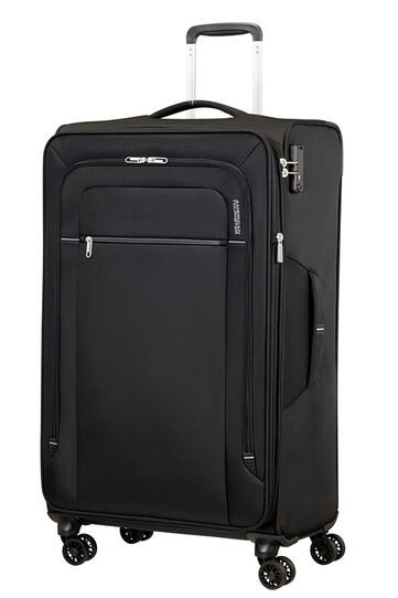 Crosstrack Spinner Expandable 79cm Black/Grey | Rolling Luggage UK