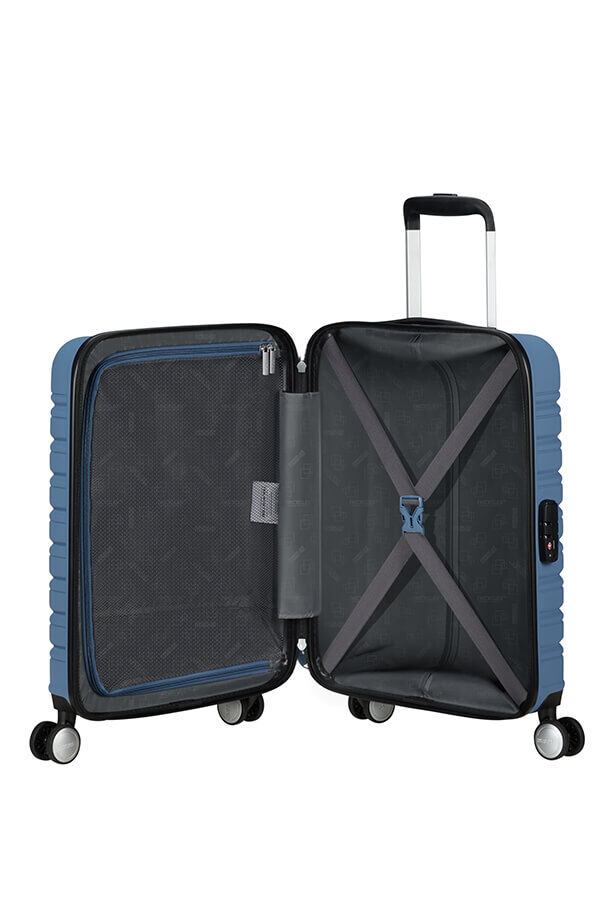 American Tourister Flashline Spinner 55/20 TSA  Coronet Blue
