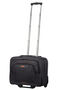 American Tourister At Work Rolling Tote  15.6inch Black/Orange
