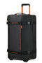 American Tourister Urban Track Duffle with Wheels Lmtd M  Black/Orange