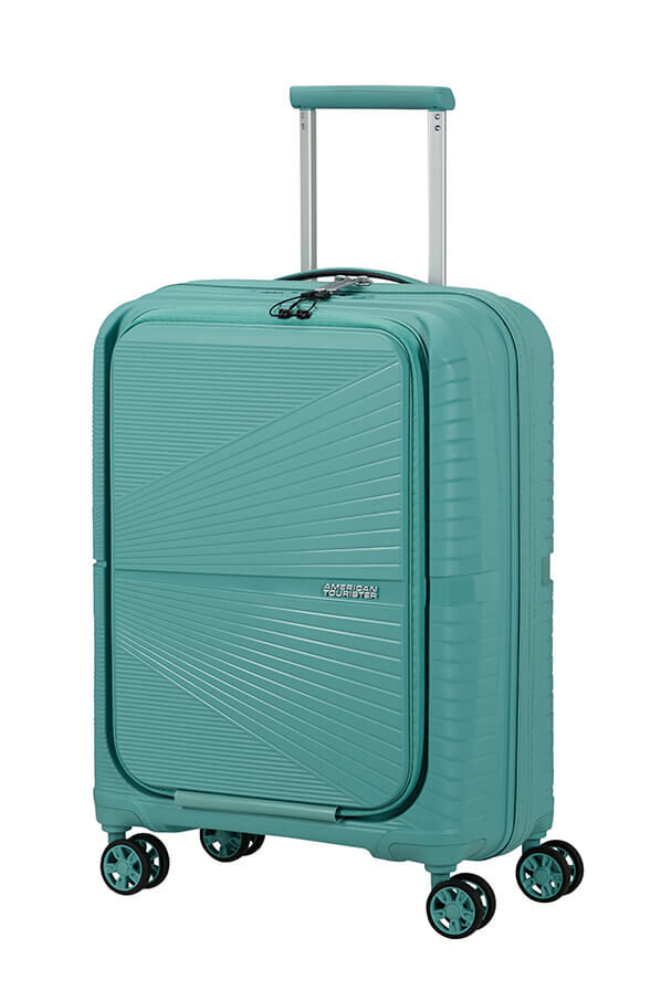 American Tourister Airconic Spinner Frontloader 15.6' 55cm  Dusty Turquoise