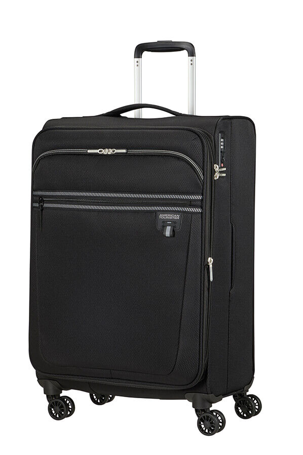 American Tourister Aerospin Spinner Expandable M  Black