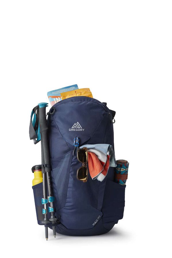 Zulu Backpack Blue Rolling Luggage UK