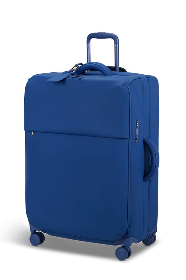 Lost In Berlin Long trip suitcase 72cm Blue Rolling Luggage UK