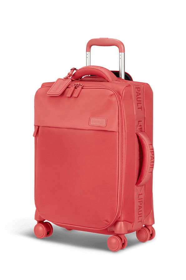 Plume Cabin suitcase 55cm Pink Rolling Luggage UK