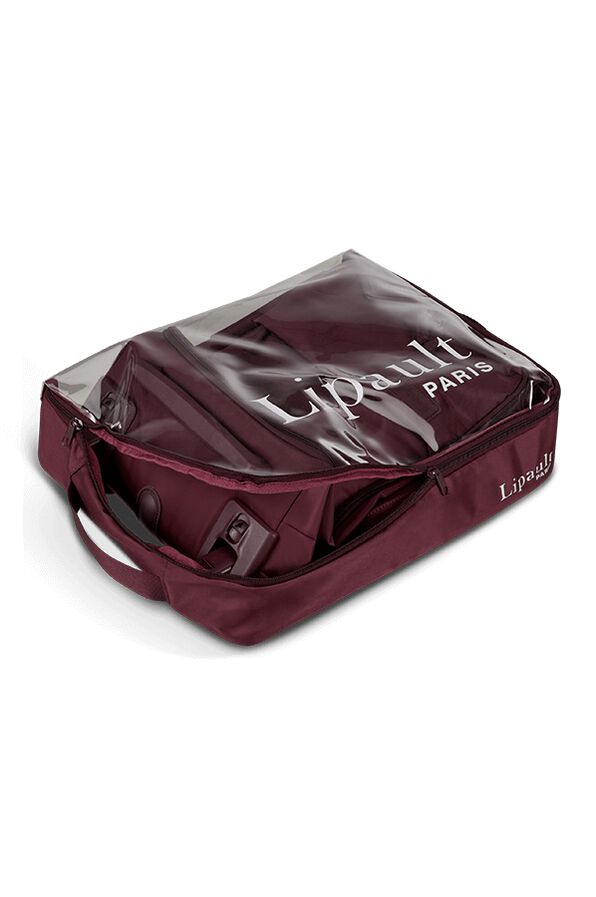 Foldable Plume Mini Cabin 45cm Red Rolling Luggage UK
