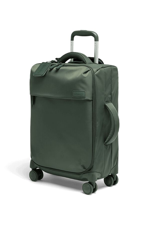 Plume Cabin suitcase 55cm Green Rolling Luggage UK