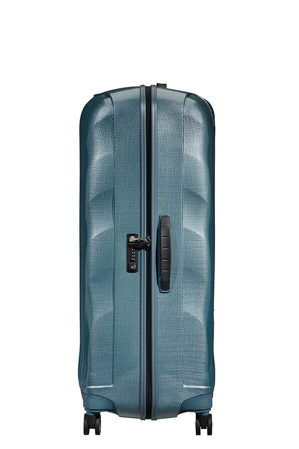C-Lite Spinner (4 wheels) 86cm Blue Rolling Luggage UK