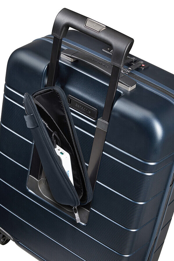 Luggage Pouch Blue | Spinner SL. Rolling 55cm UK Expandable Out Midnight Neopod