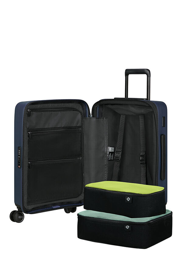 Samsonite Restackd Spinner Expandable Easy Access 55cm  Midnight