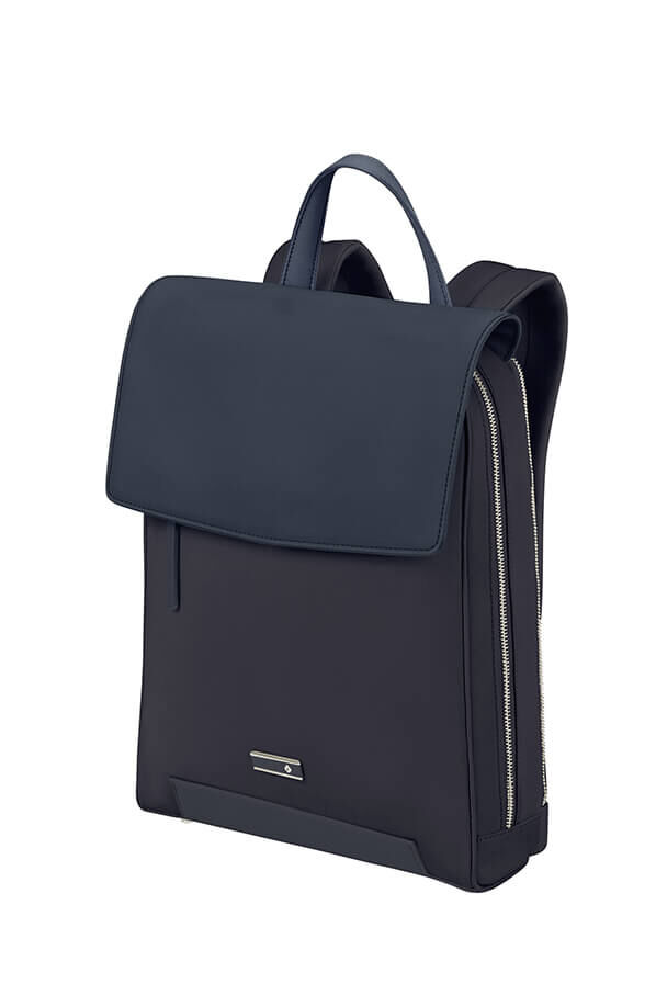 Zalia Backpack with flap Blue Rolling Luggage UK - Main Image