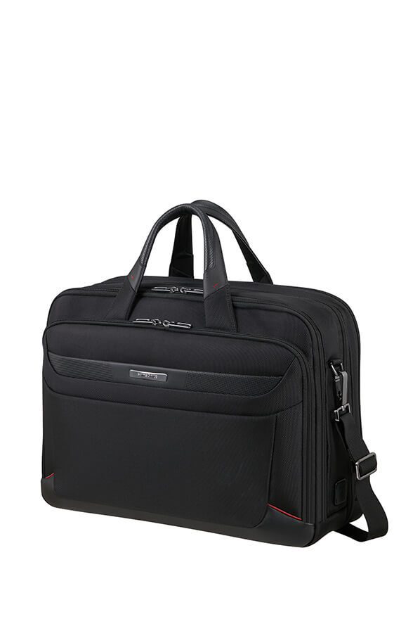 Samsonite Pro-Dlx 6 Bailhandle Expandable 17.3'  Black
