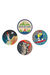 Samsonite Sammies Ergofit Badges  Colour Mix 3