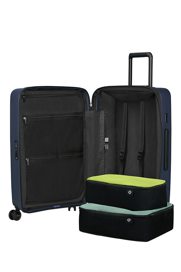 Samsonite Restackd Spinner Expandable 68cm  Midnight