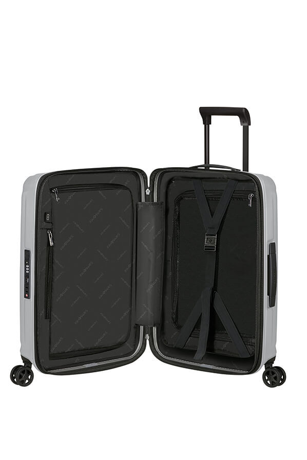 Samsonite Nuon Spinner Expandable 55cm  Matt Silver
