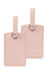 Samsonite Travel Accessories Luggage Tag x2 Pale Rose Pink