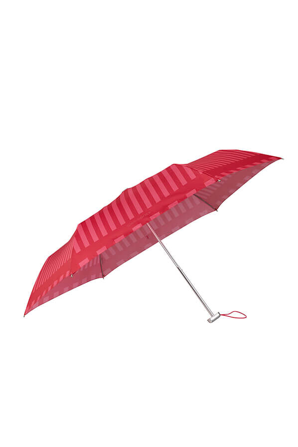 Samsonite Alu Drop S 3 Sect. Manual Flat  Tulip Fuchsia Stripes