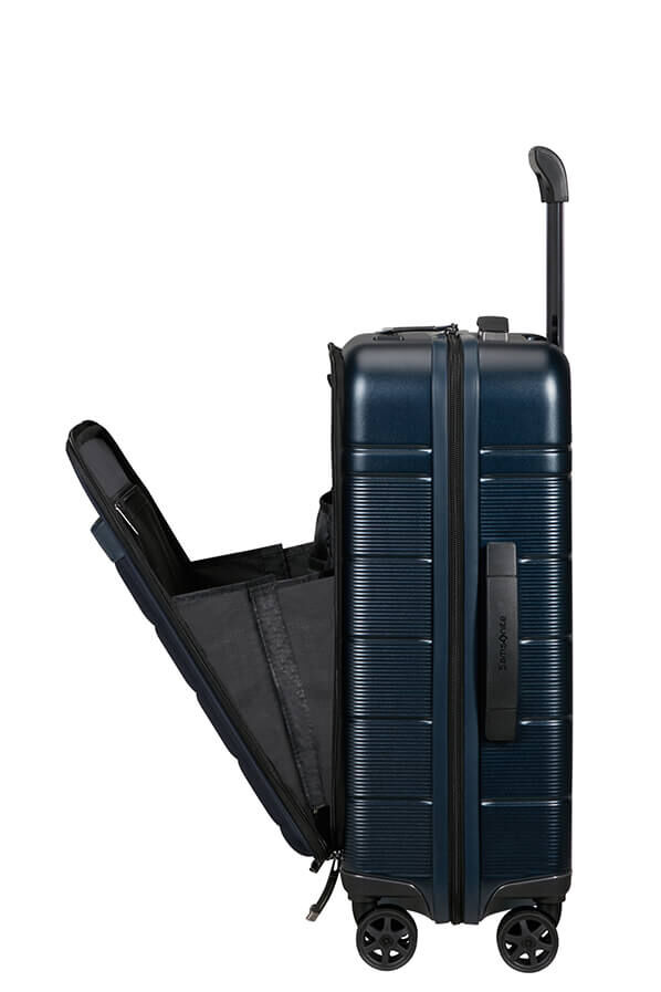 Neopod Spinner Expandable Easy Access | Rolling Blue Midnight UK 55cm Luggage