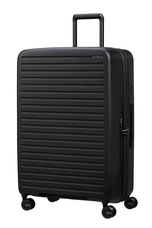 Samsonite Restackd Spinner Expandable 75cm  Black