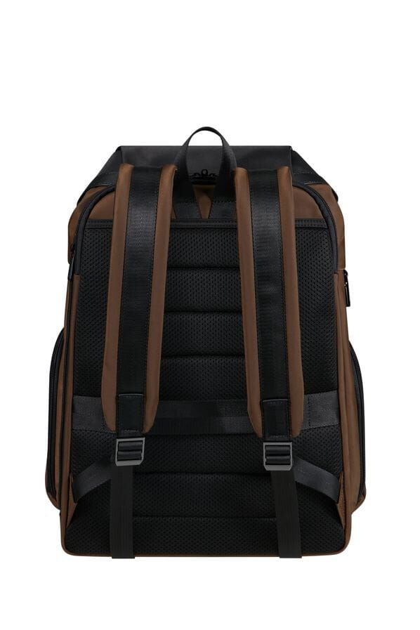 Samsonite Relyon Backpack M 15.6'' with flap  Brown