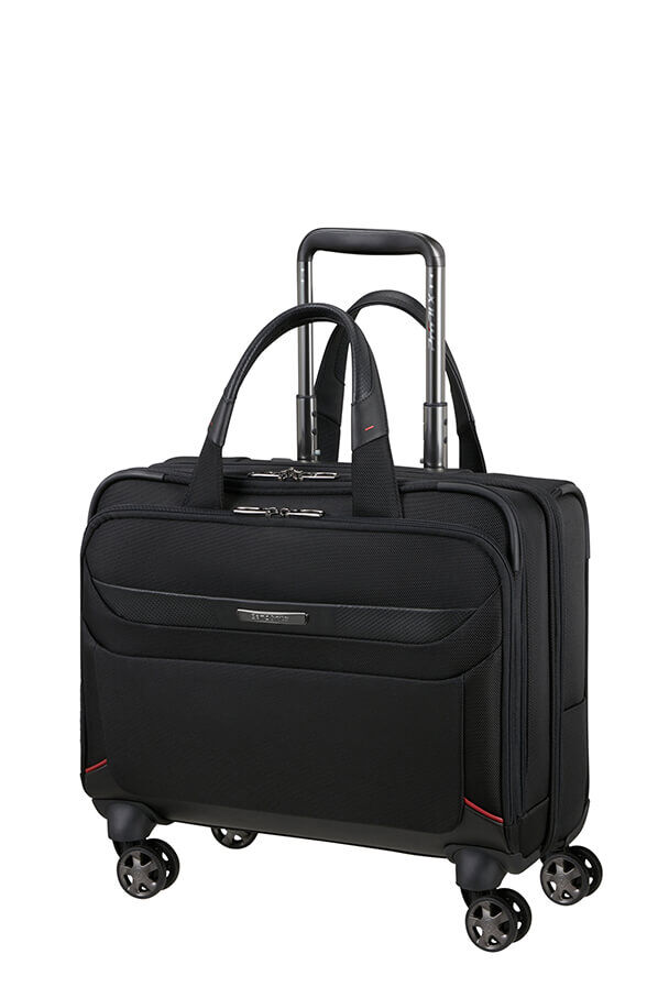 Pro-DLX Laptop Bag with wheels Black Rolling Luggage UK
