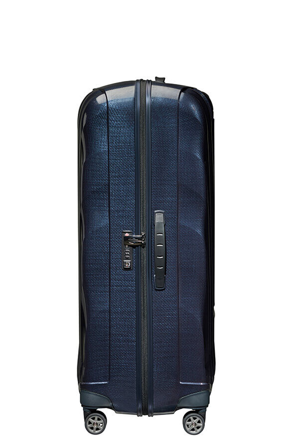 C-Lite Spinner (4 wheels) 86cm Blue Rolling Luggage UK