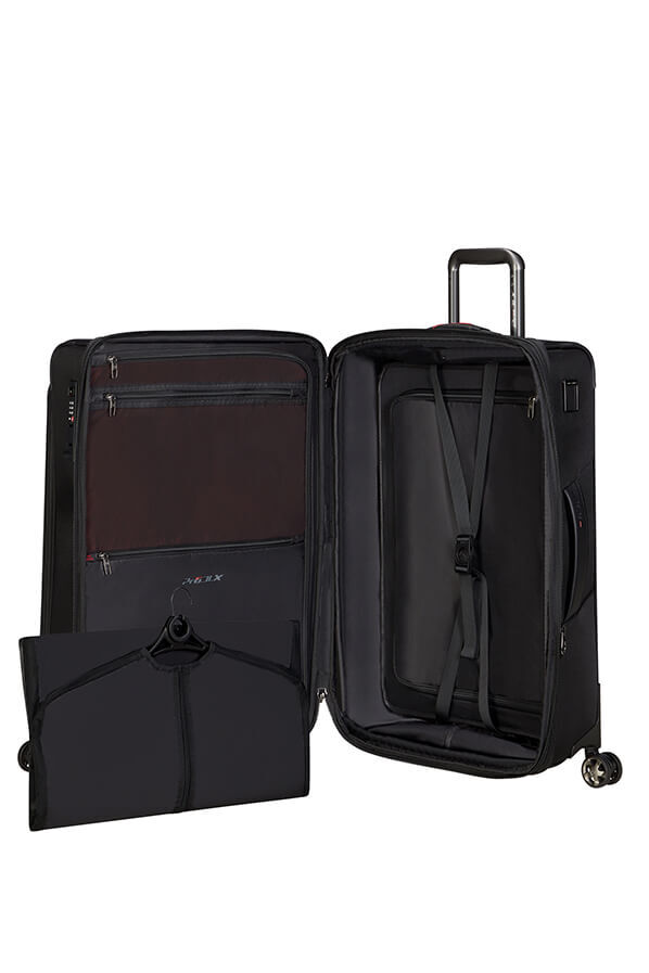 Samsonite Pro-Dlx 6 Trvl Spinner Expandable 67cm  Black