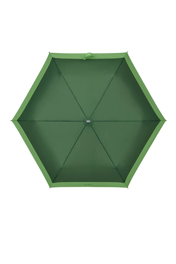 Samsonite Alu Drop S 3 Sect. Manual Flat  Bottle Green/Lime Green