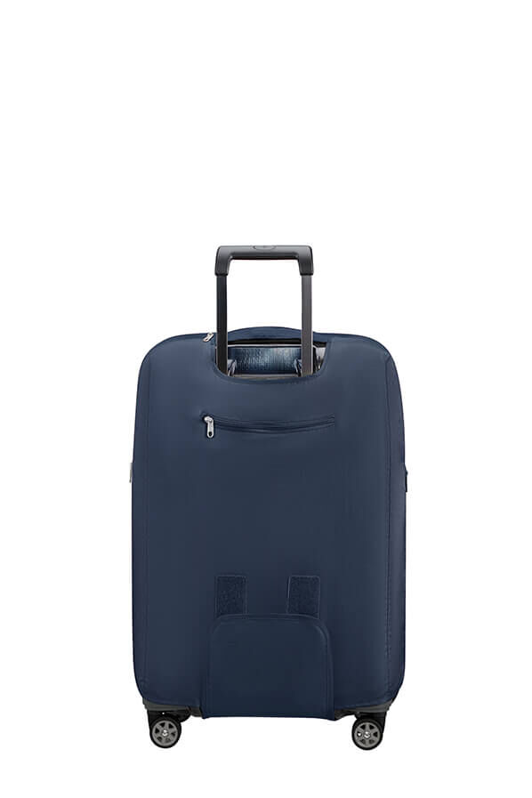 Samsonite Ta Revolution Foldable Luggage Cover M  Midnight Blue