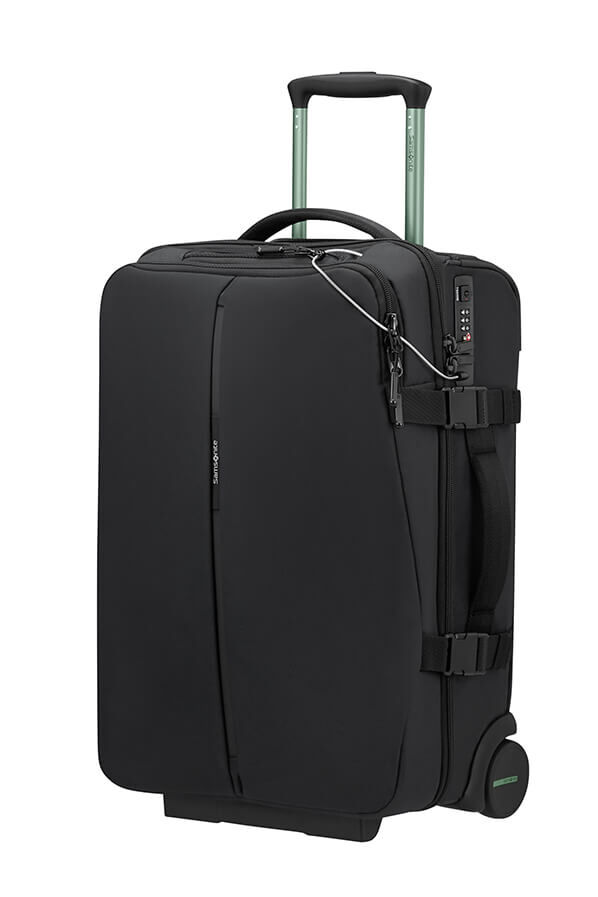 Securipak Duffle with wheels 52cm Black Rolling Luggage UK