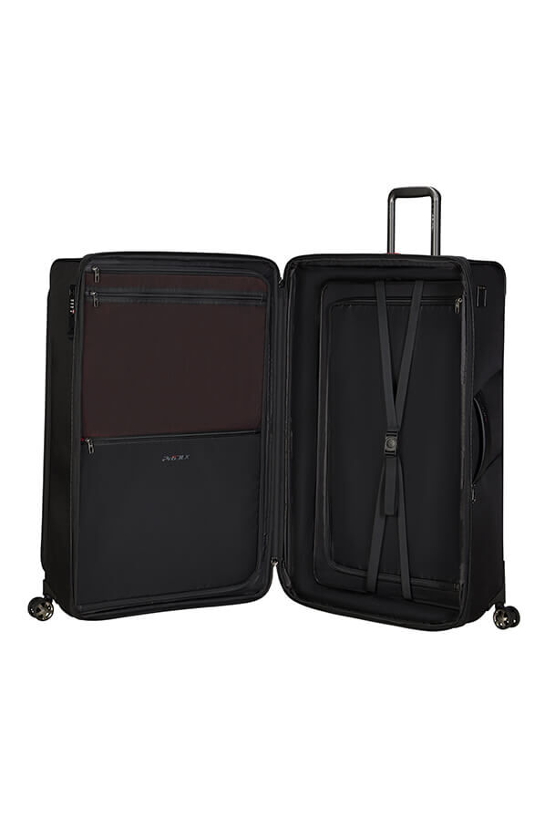 Samsonite Pro-Dlx 6 Trvl Spinner Expandable 84cm  Black