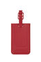 Samsonite Ta Revolution Rectangle Luggage Tag x2  Red