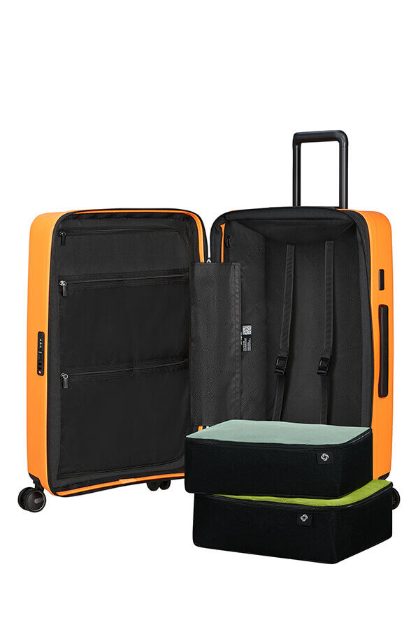 Samsonite Restackd Spinner Expandable 68cm  Papaya