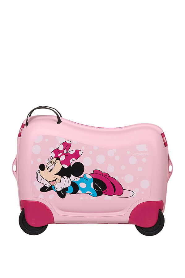 Dream2go Disney Ride-On Minnie Rolling UK Glitter Luggage Disney | Suitcase