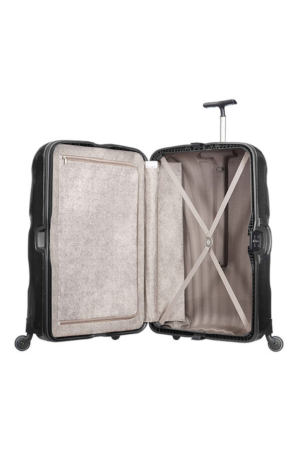 Lite-Locked Spinner (4 wheels) 81cm Black Rolling Luggage UK