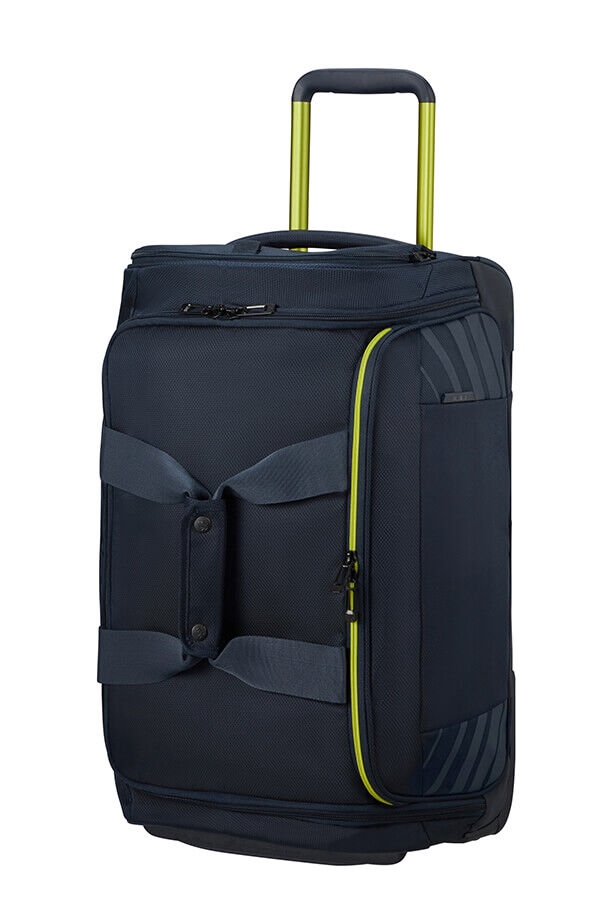 Samsonite Respark Duffle with wheels 55cm  Midnight Blue/Lime