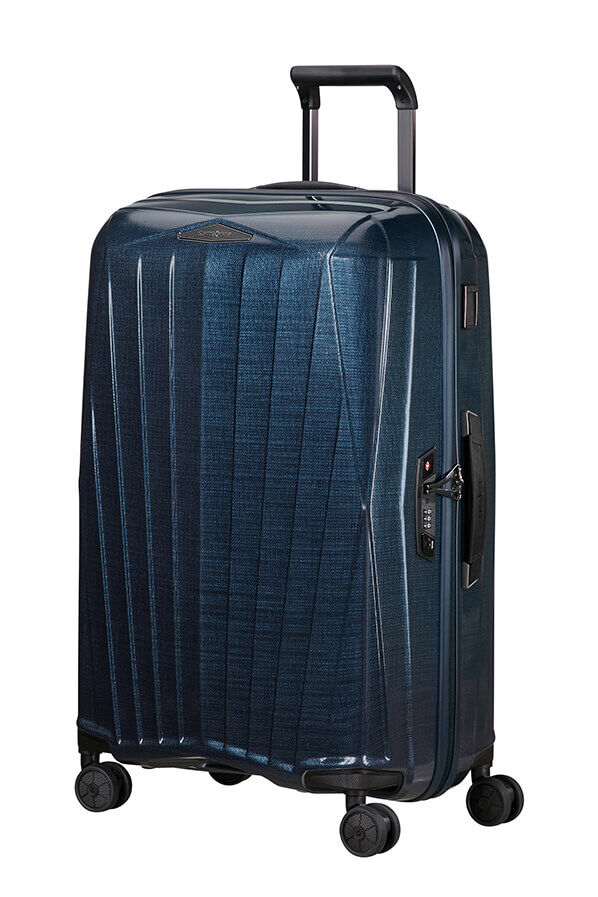 Major-Lite Spinner (4 wheels) 69cm Blue Rolling Luggage UK