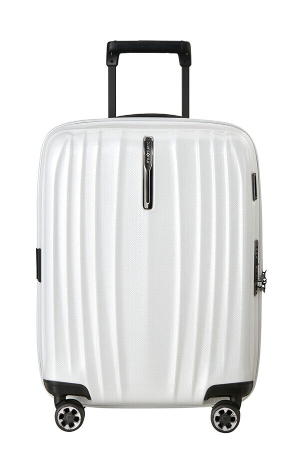Samsonite Nexis Spinner Expandable Length 40cm 55cm  Cotton White